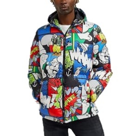 Reason Popeye Wham Puffer Jacket - Picture 1 of 4